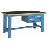 重型工作臺高分子桌板帶兩吊抽，GF1500-B，GF1800-B，GF2000-B