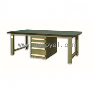 重型工作臺帶四抽底柜(50mm復合臺面),SFH-21040