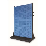 固定型雙面物料架960×630×1450mm(4方孔2百葉)，KR-2342
